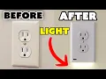 How To Install Outlet Guide Light Cover Easy Simple