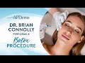 Brian M Connolly MD Board Certified Dermatologist performs a Botox procedure in Portsmouth NH