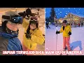 Download Lagu MUSIM SALJU DI AMERIKA MISTER \u0026 KITIA BELAJAR MAIN SKI DAN SNOWBOARD || IT'S MY DREAM