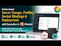 Understand Server Groups Profiles Socket Bindings Deployment with Execution in 15 Minutes