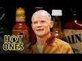 Download Lagu Flea Is Red Hot While Eating Spicy Wings | Hot Ones