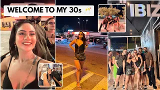 I took a pill in Ibiza with David Guetta😉| My 30th Birthday Trip | Spain Vlog