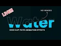 Live How to make Water Wave Text Animation Effects Using CSS Clip-path