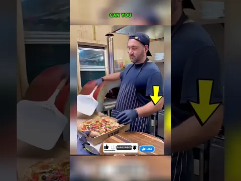 This Chef Stole a Slice of Pizza! 😱#shorts