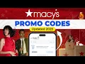 Macy s Coupon Codes Today 2025 Macy s Promo Code Today 20 OFF Discounts and Offers