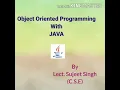 Constructor Overloading And Constructor Chaining In Java Hindi
