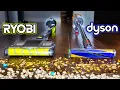 300 Ryobi Cordless Stick Vac vs 750 Dyson V15 Detect