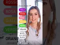 Learn the colors in Italian