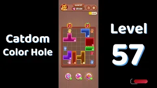 Catdom Color Hole Level 57 Screenshot