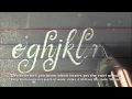 HOW-TO CALLIGRAPHY WITH DENTAL DRILL by KEN BROWN
