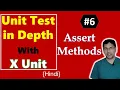6 How to Assert xunit assert exception xUnit Test tutorial Hindi