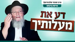 איך אדע מה הן המעלות שלי פרשת פנחס 