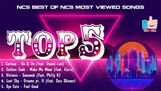 Download Top 5 most popular songs by ncs | Best of ncs | Most viewed songs | NoCopyRightSounds | Tram Chill MP3