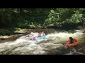 September Summers are Great for Tubing In Bryson City N
