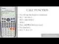 How to solve function by using calculator Casio fx 991 es plus The calculator King