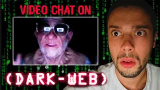 asking strangers on the dark web to video chat