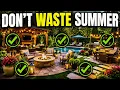 10 BACKYARD SUMMER SETUP IDEAS TRANSFORM YOUR OUTDOOR SPACE INTO THE ULTIMATE SUMMER DESTINATION