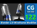 Wireframe Modifier in Blender