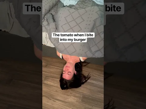 WHY DOES THE TOMATO LEAVE THE BUN