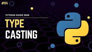 04 - Type Casting in Python Convert Data Types Easily codegroO