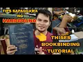 THESIS BOOKBINDING TUTORIAL STEP BY STEP UMPISA NA NAMAN ANG THESIS HARDBOUND