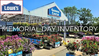 NEW ARRIVALS Lowes Garden Center May 2025 Inventory Perennials Annuals Shrubs Evergreens