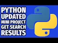 Python Search Results UPDATED Mini Project 2024