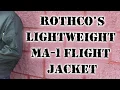Rothco 6325 Sage Green Lightweight MA-1 Flight Jacket - Video 5 of 1