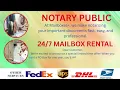 NOTARY SERVICE I MAILBOX RENTAL I