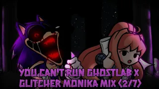Download You can't run Ghostlab remix X Glitcher monika mix [2/7] (FNF mashup) MP3
