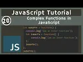 20 Complex Functions in JavaScript javascript tutorial UiBrains NAVEEN SAGGAM
