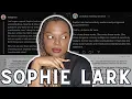 another day another author behaving badly the Sophie Lark booktok drama explained