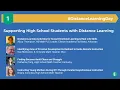 Distance Learning Day Part 1 High School