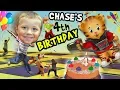 Chase s 4th Birt ay Party Adventure Never Ending Fun with Daniel Tiger Pinata FUNnel V Fam Vlog