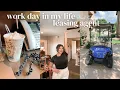 WORK DAY IN MY LIFE as a leasing consultant Riah Elena come to work with me