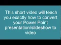 How to Convert PowerPoint to quickly and easily