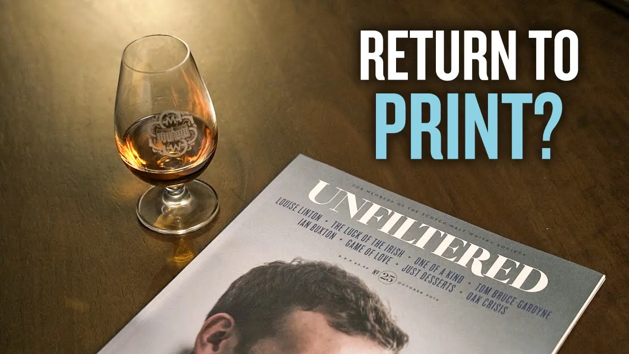 SMWS Unfiltered magazine at 100