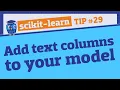 Vectorize two text columns in a ColumnTransformer