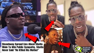 big lie shatta wale never said stonebwoy k lled his mother this is the real truth of that comment