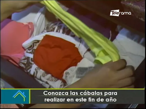 Conozca las cábalas para realizar en este fin de año