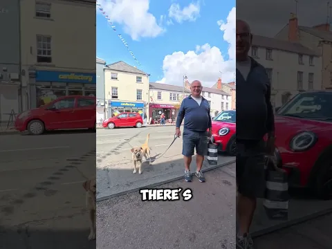 Conker visits Monmouth.