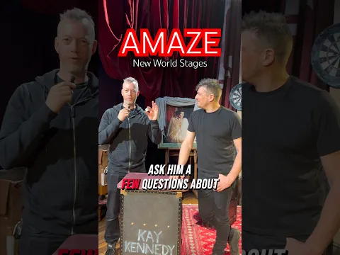 Check out @JamieAllanAmaze now playing at New World Stages #theater #theatre #magic #newyork