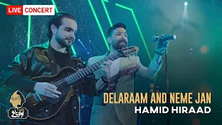 Hamid Hiraad Delaraam Nime Jaan Live In Concert 1400 اجرای کنسرتی حمید هیراد 