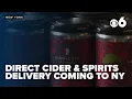 New Yorkers can get cider and spirits delivered directly starting November