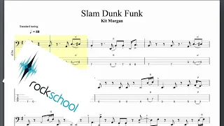 Download Slam Dunk Funk Rockschool Grade 5 Bass MP3