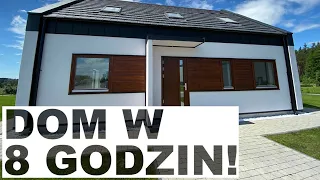 dom w 8 godzin zeroenergetyczny dom z element w prefabrykowany caloroczny w cenie miszkania