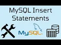 MySQL Insert Statement Tutorial