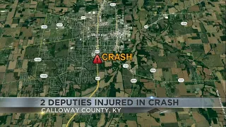 Two Calloway County deputies injured in crash