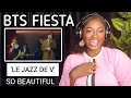 'Le Jazz de V' Live Clip #2023BTSFESTA REACTION!!😱