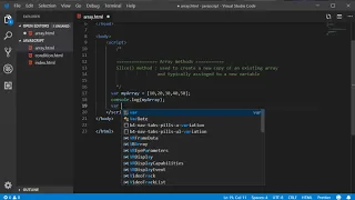 38 slice method in array javascript